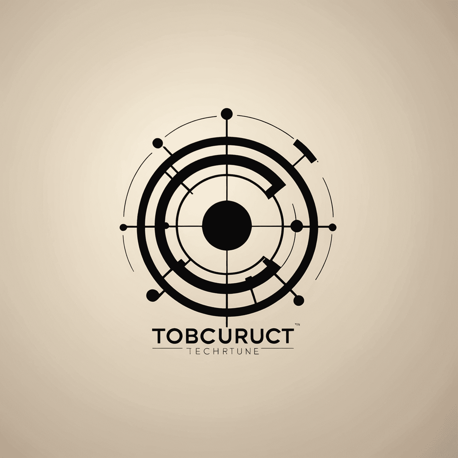 Logo de TecnoActualidad: Diseño moderno y minimalista con elementos tecnológicos