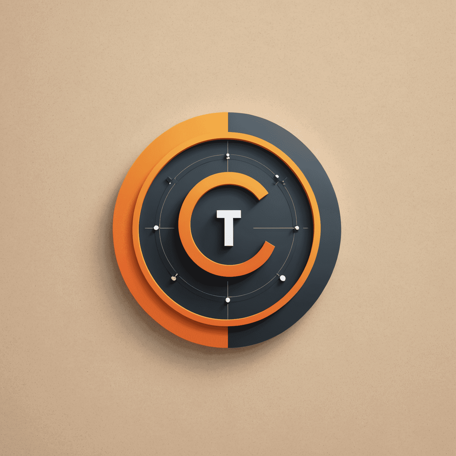 Logo de TecnoActualidad: Diseño moderno y minimalista con elementos tecnológicos
