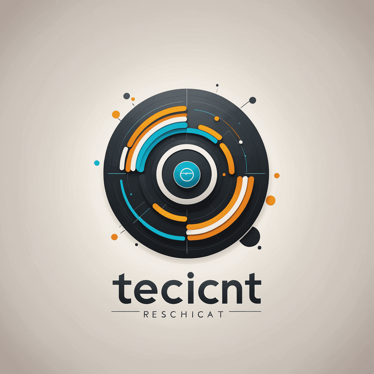 Logo de TecnoActualidad: Diseño moderno y minimalista con elementos tecnológicos