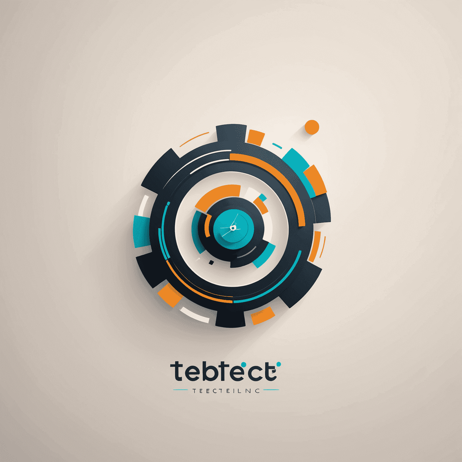 Logo de TecnoActualidad: Diseño moderno y minimalista con elementos tecnológicos